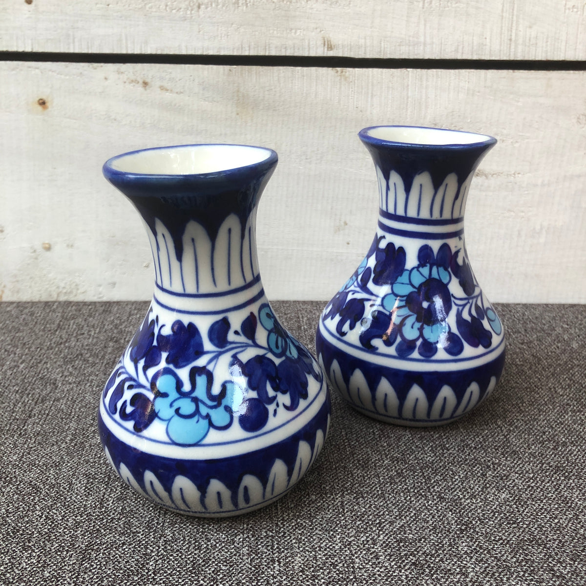 Light Serina Blue Tiny Vase - Set of 2