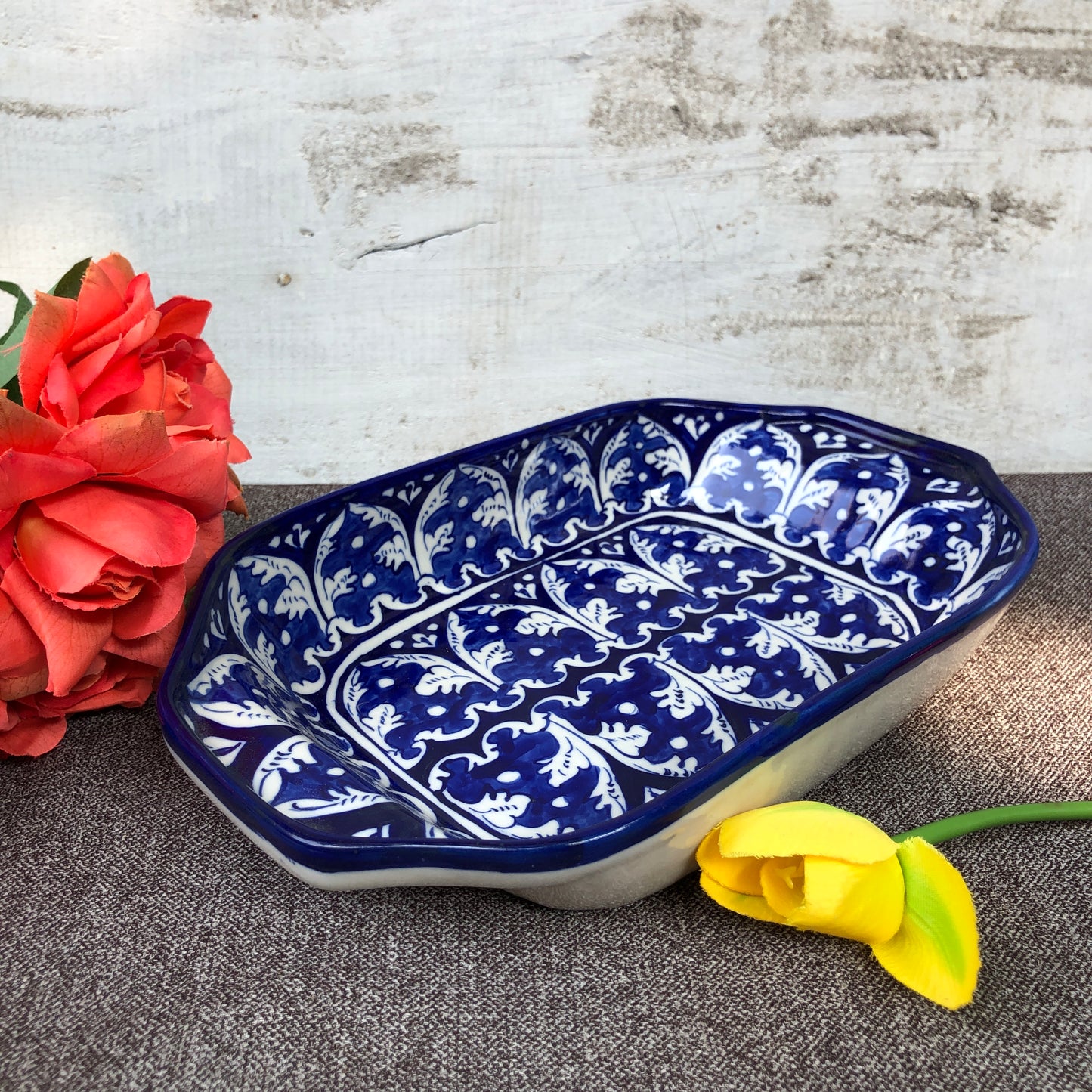 Blue Felicity Serving Dish