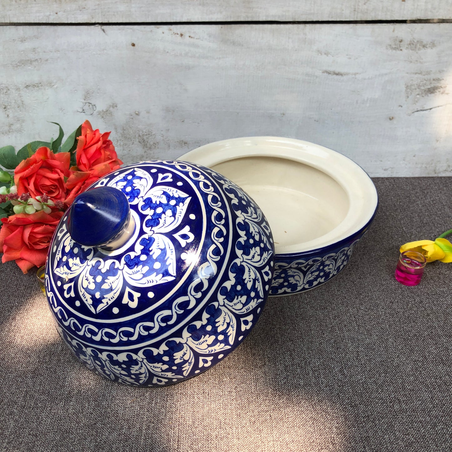 Blue Felicity Excel Bowl With Cap