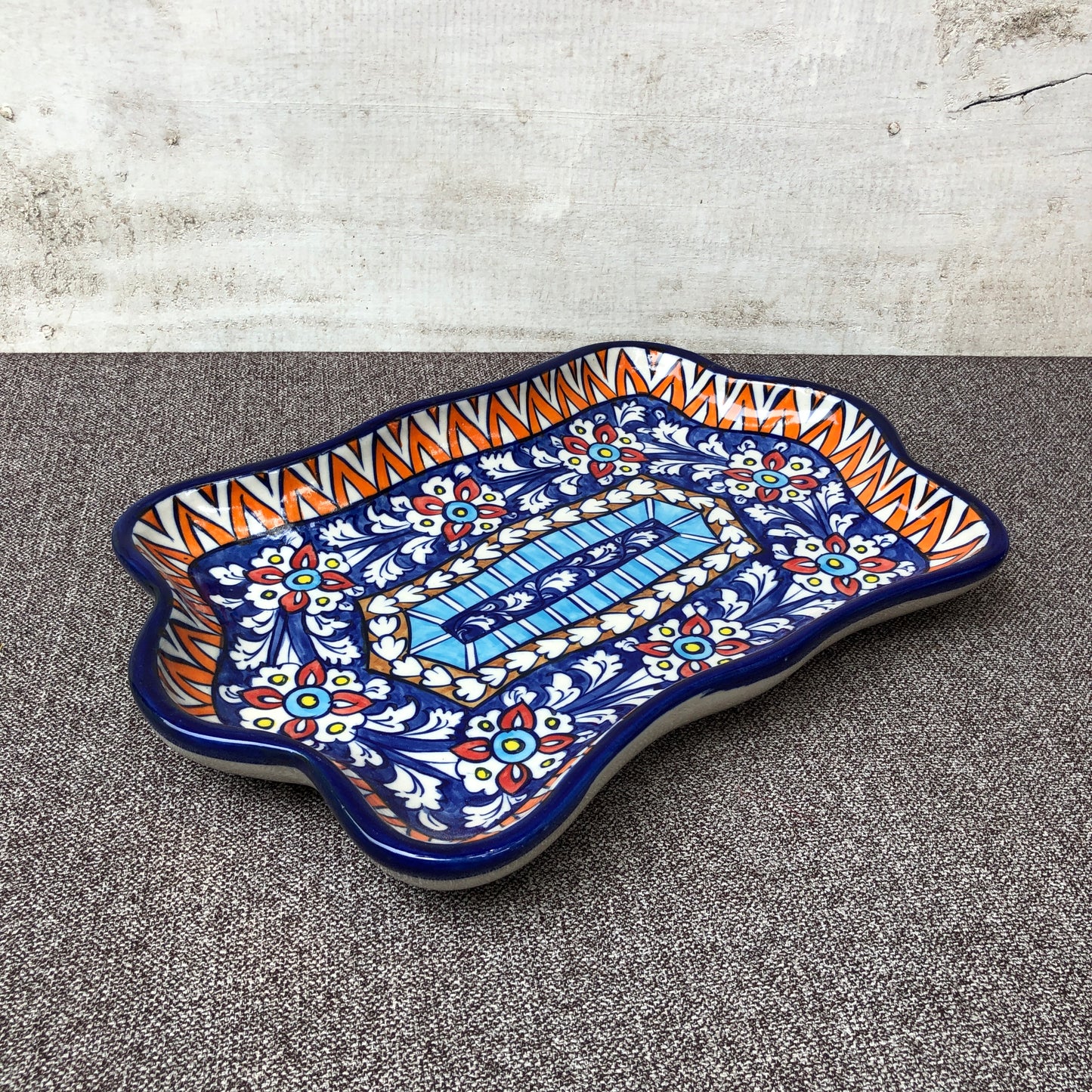 Kashmir Multi Small Rectangle Dish
