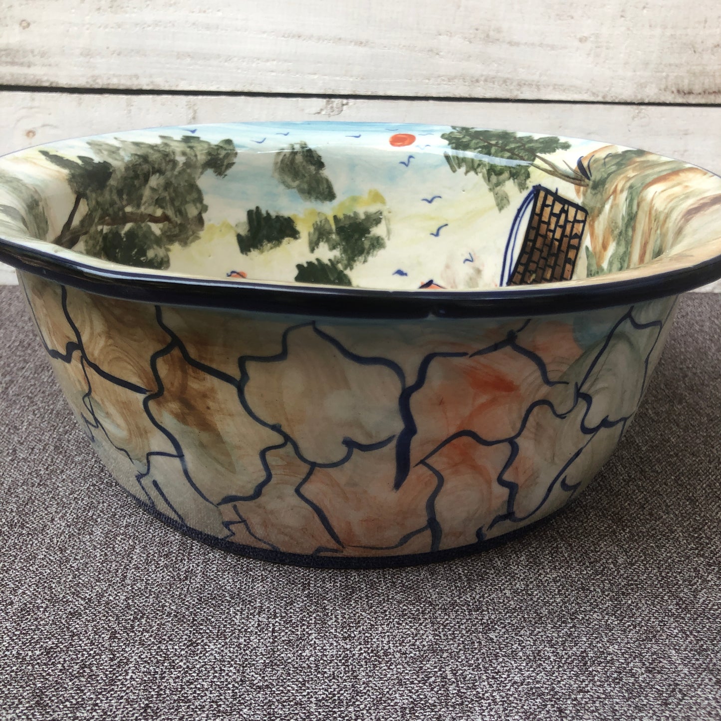 Women Art Deep Bowl