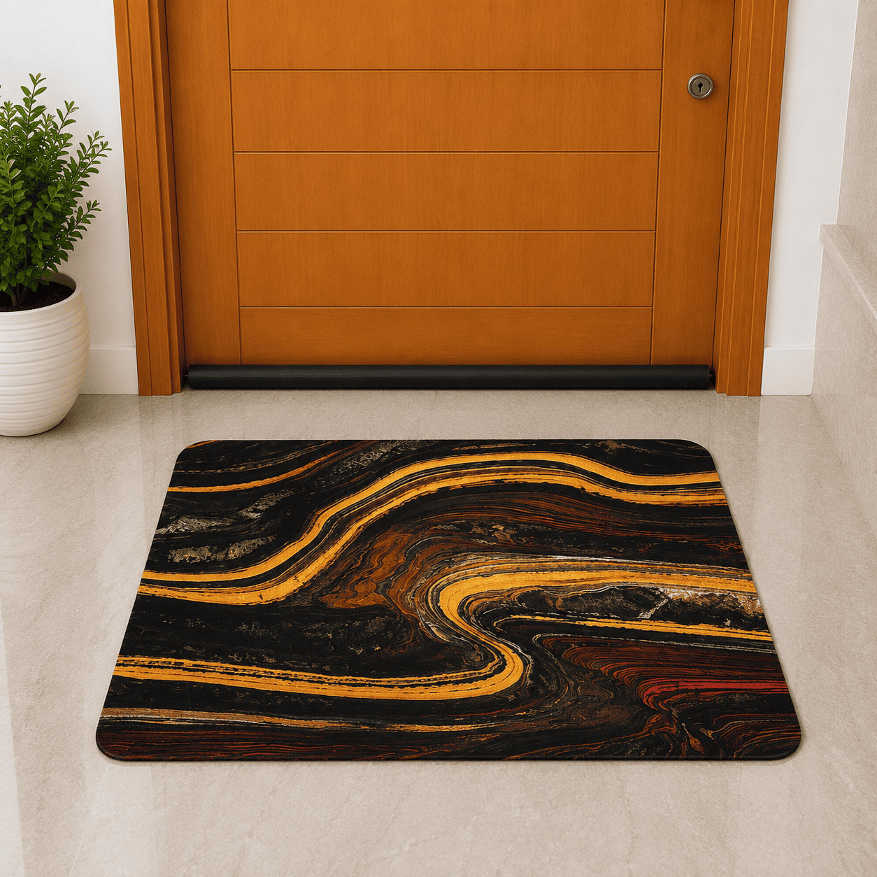 Moroccan Mosaic Door Mat