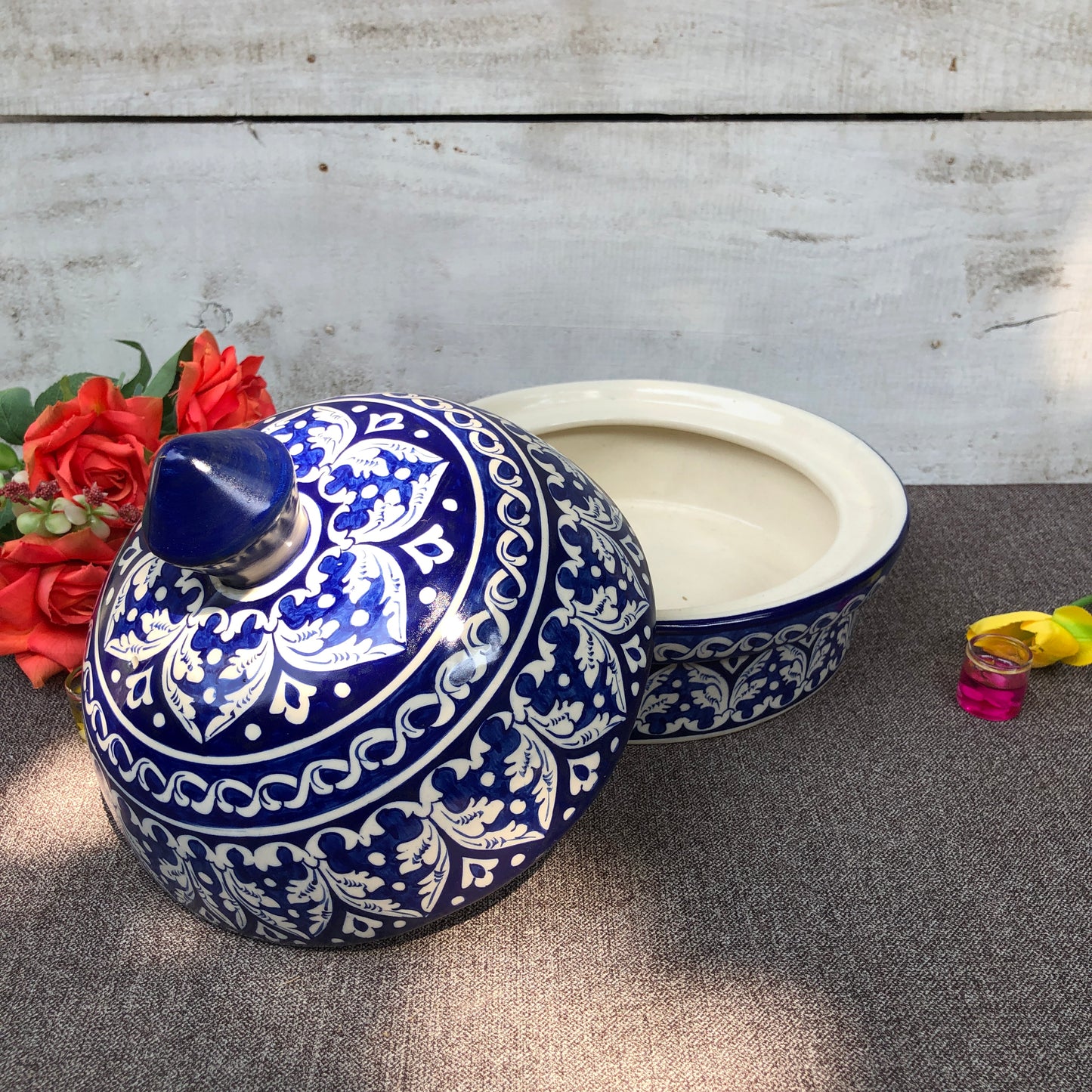 Blue Felicity Excel Bowl With Cap