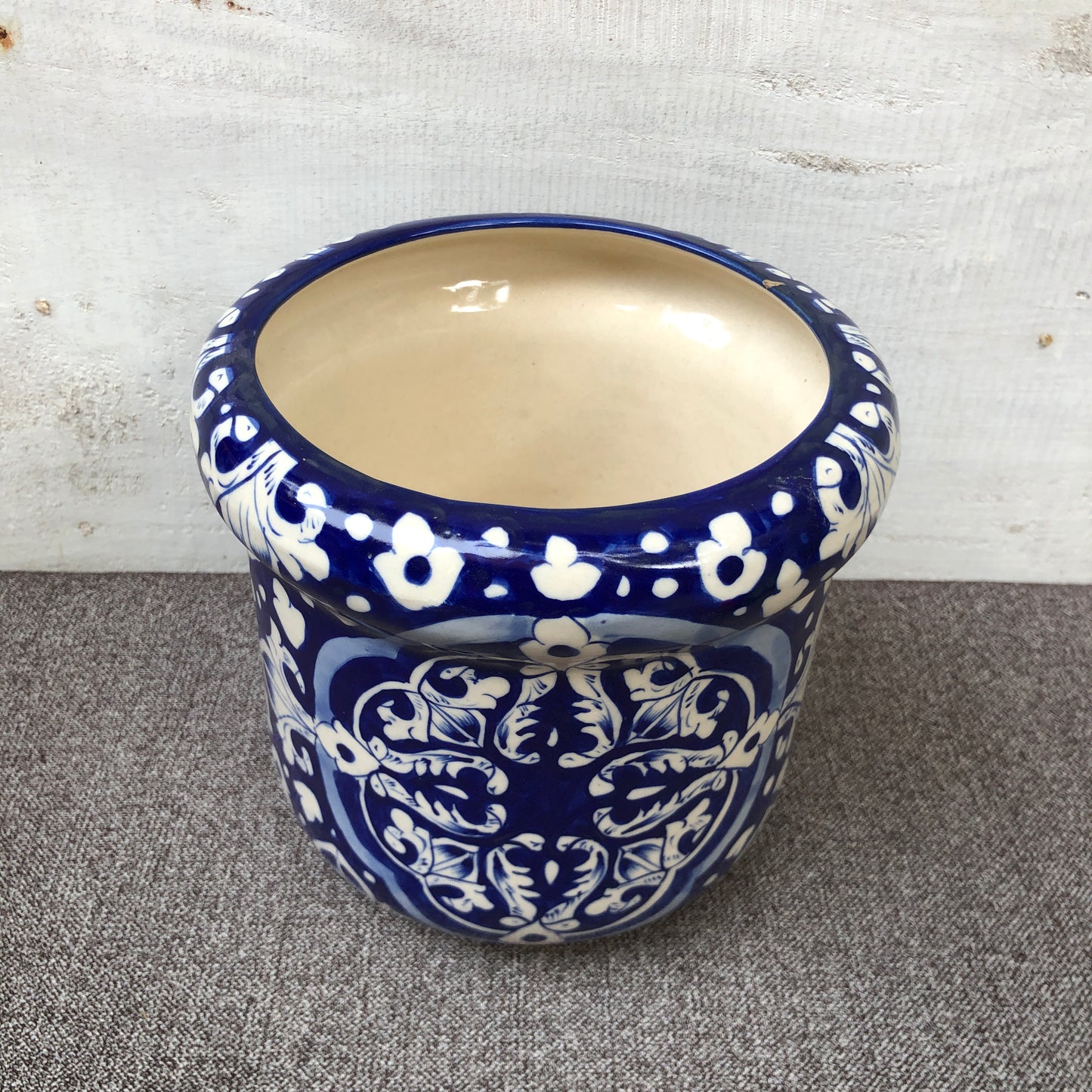 Blue Celico Medium Sized Planter