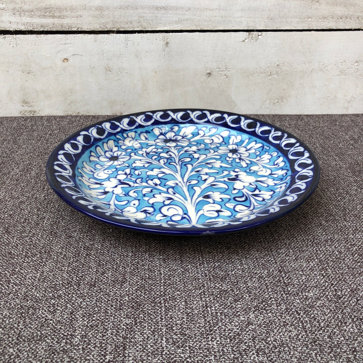 Breeze Blue Quarter Plate