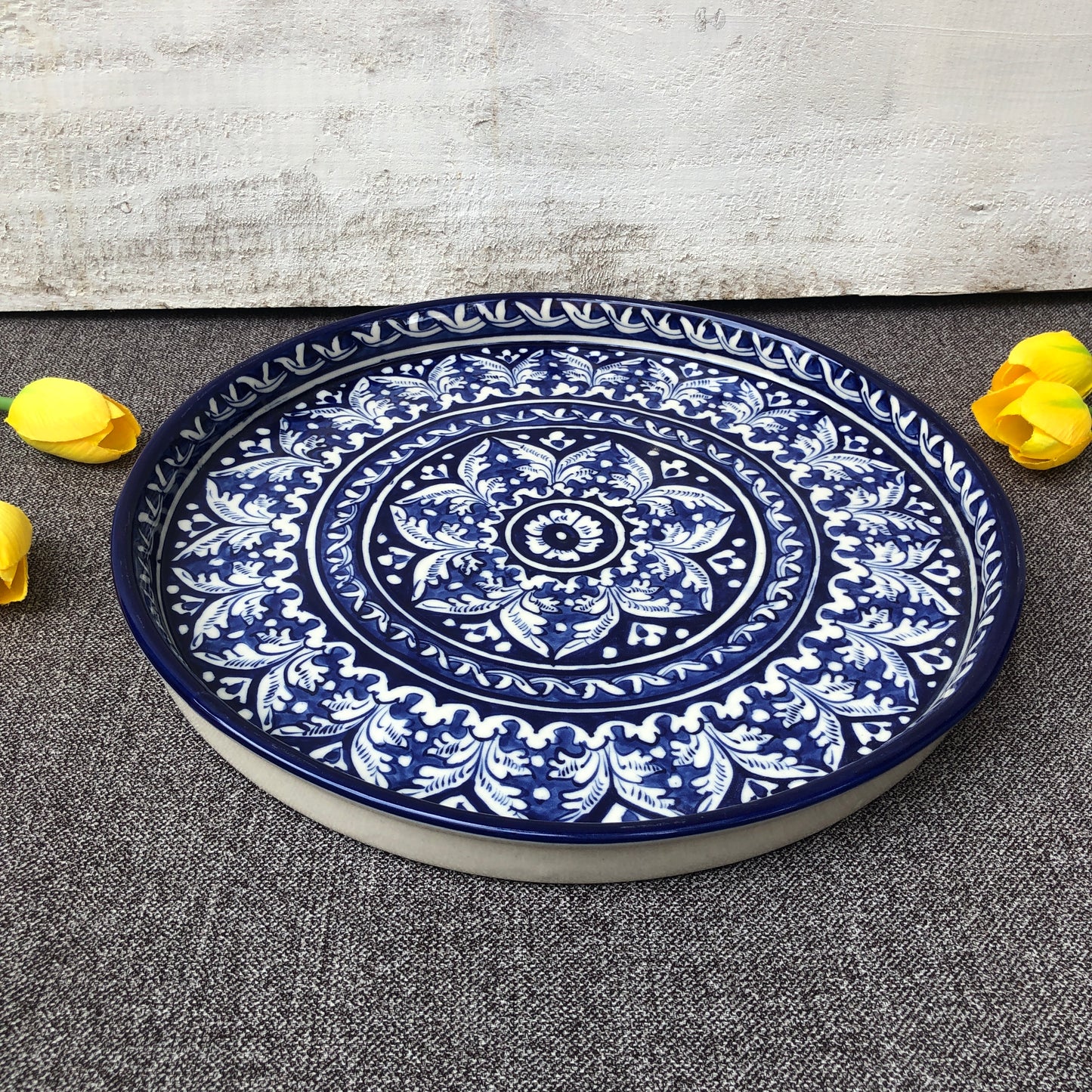 Blue Felicity Medium Platter