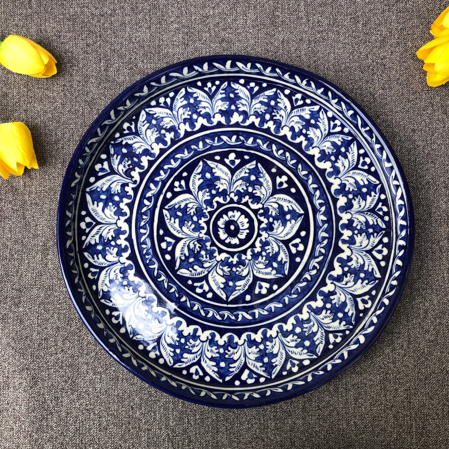 Blue Felicity Medium Platter