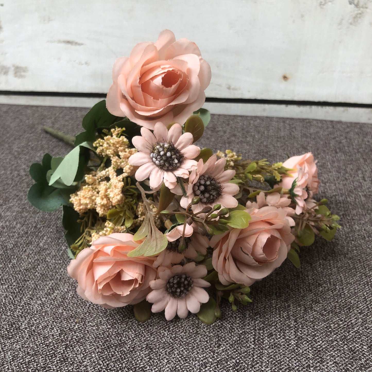 Vintage Pink Rose Bunch