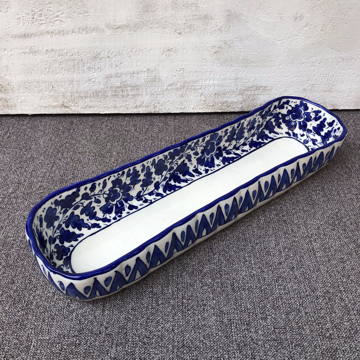 Serina Blue Serving Dish Large