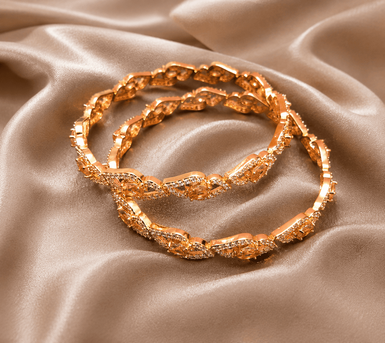 Golden Shampian Bangle