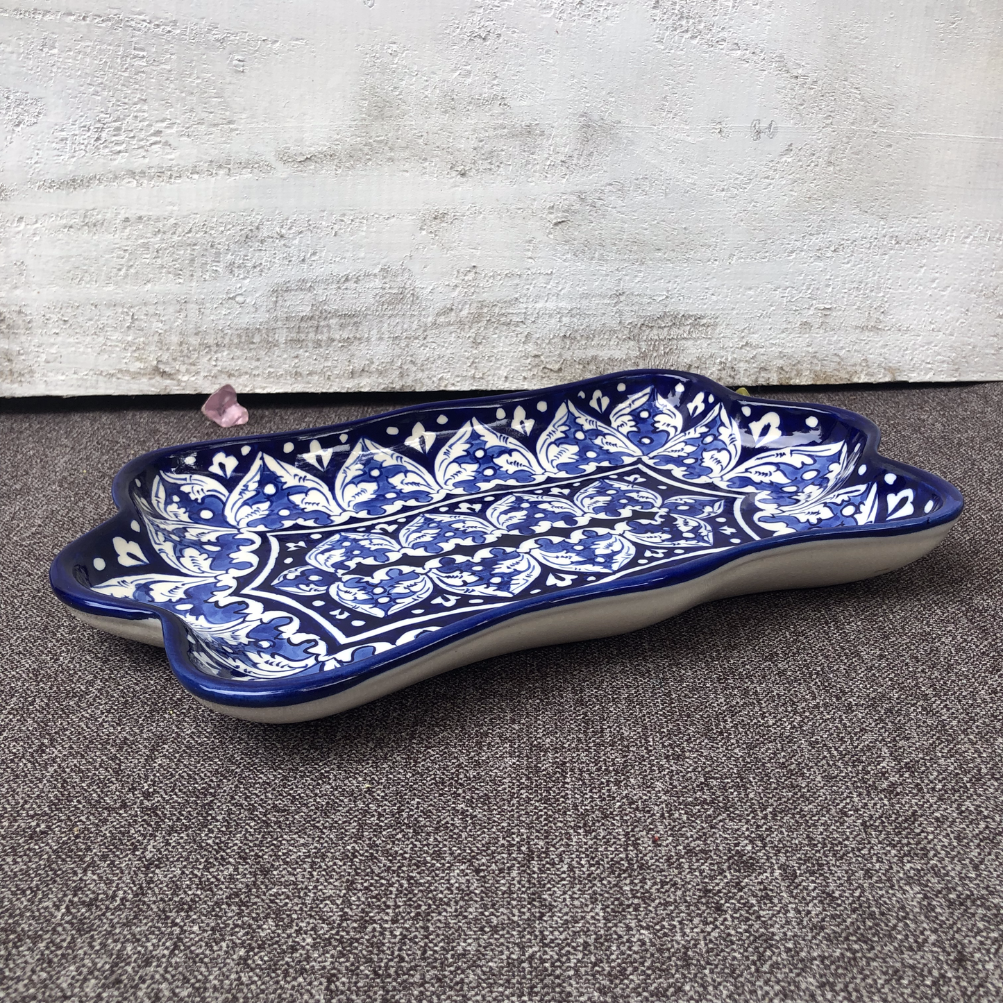 Blue Felicity Small Rectangle Dish