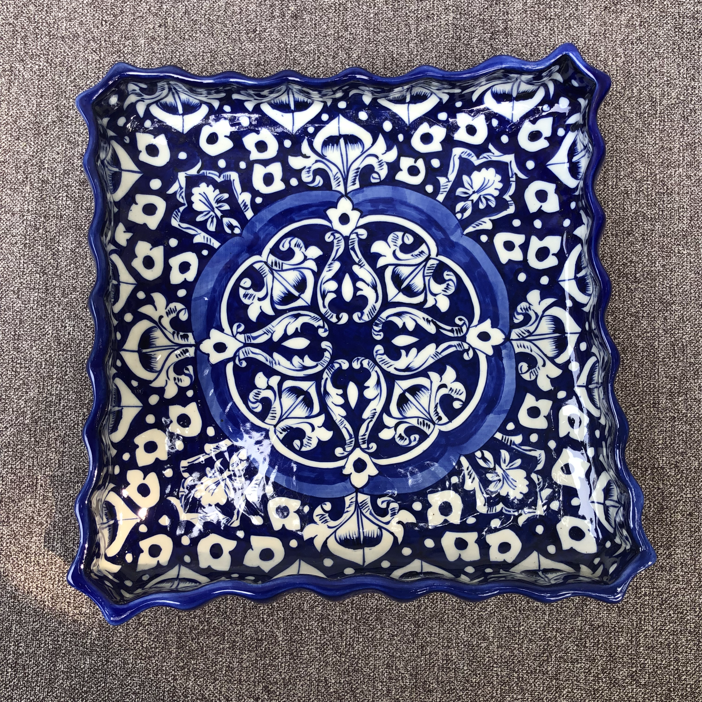 Blue Celico Medium Serving Dish