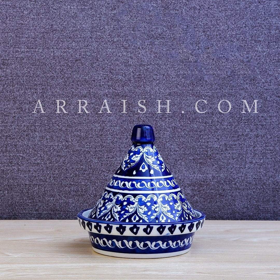 Ceramics Blue Felicity Bowl with Cap