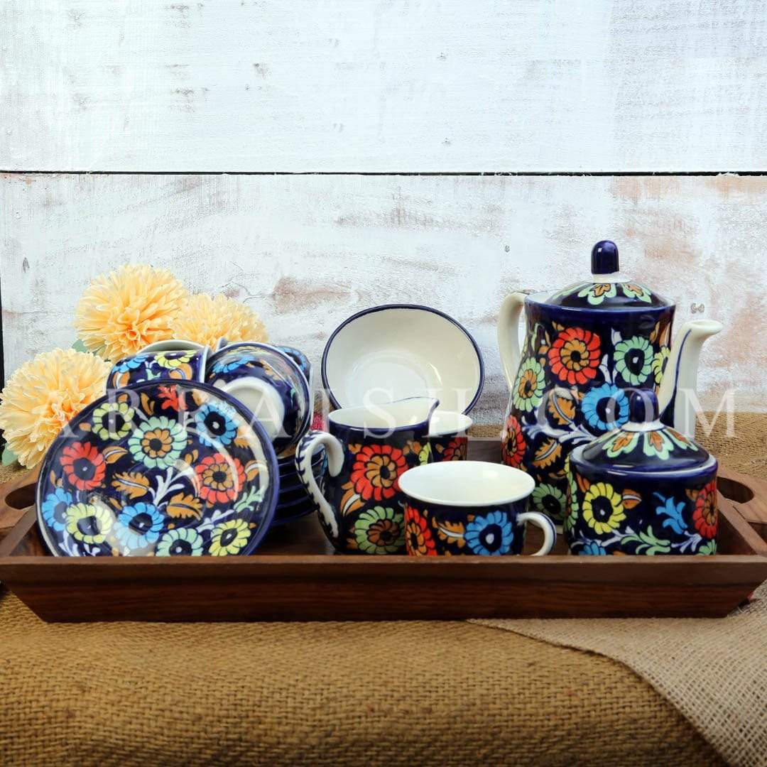 Mugs & Drinkware Jungle Flower Tea Set