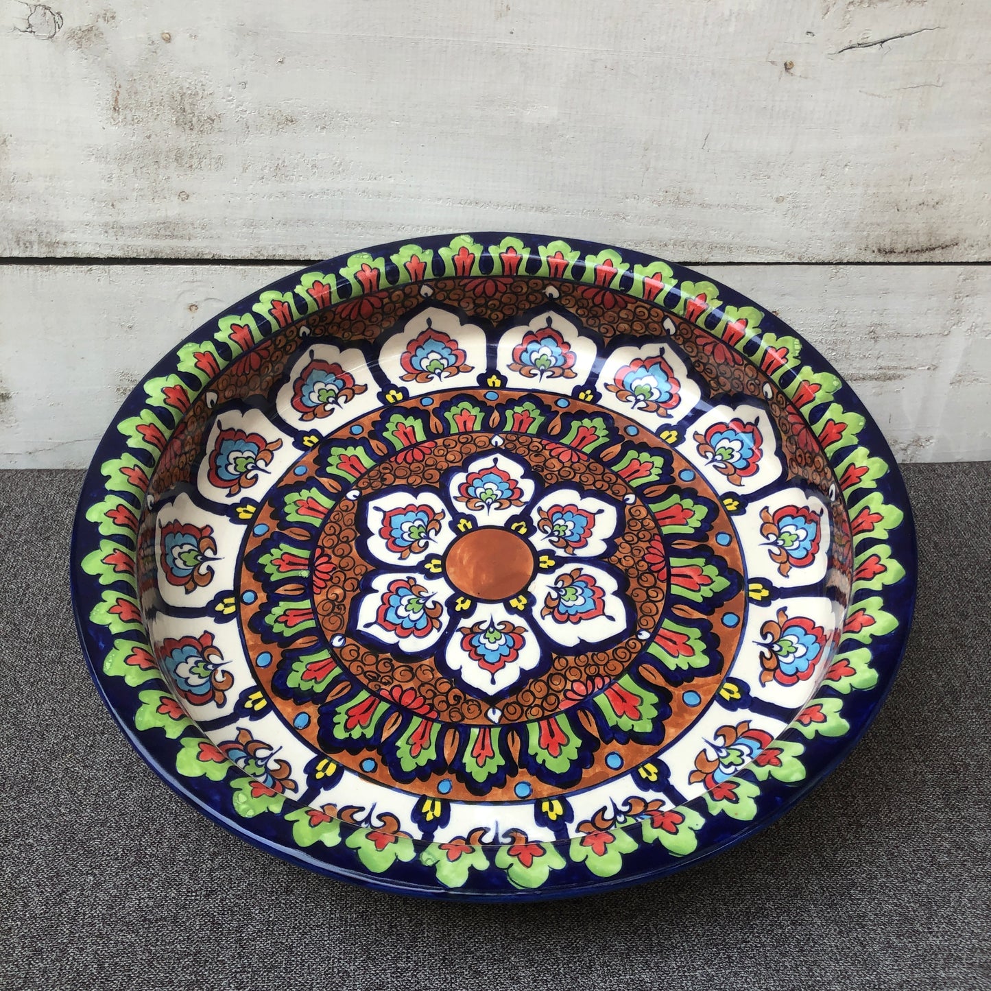 Brown Large Fruit Bowl