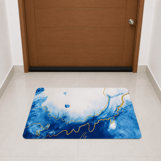 Classic Damask Door Mat
