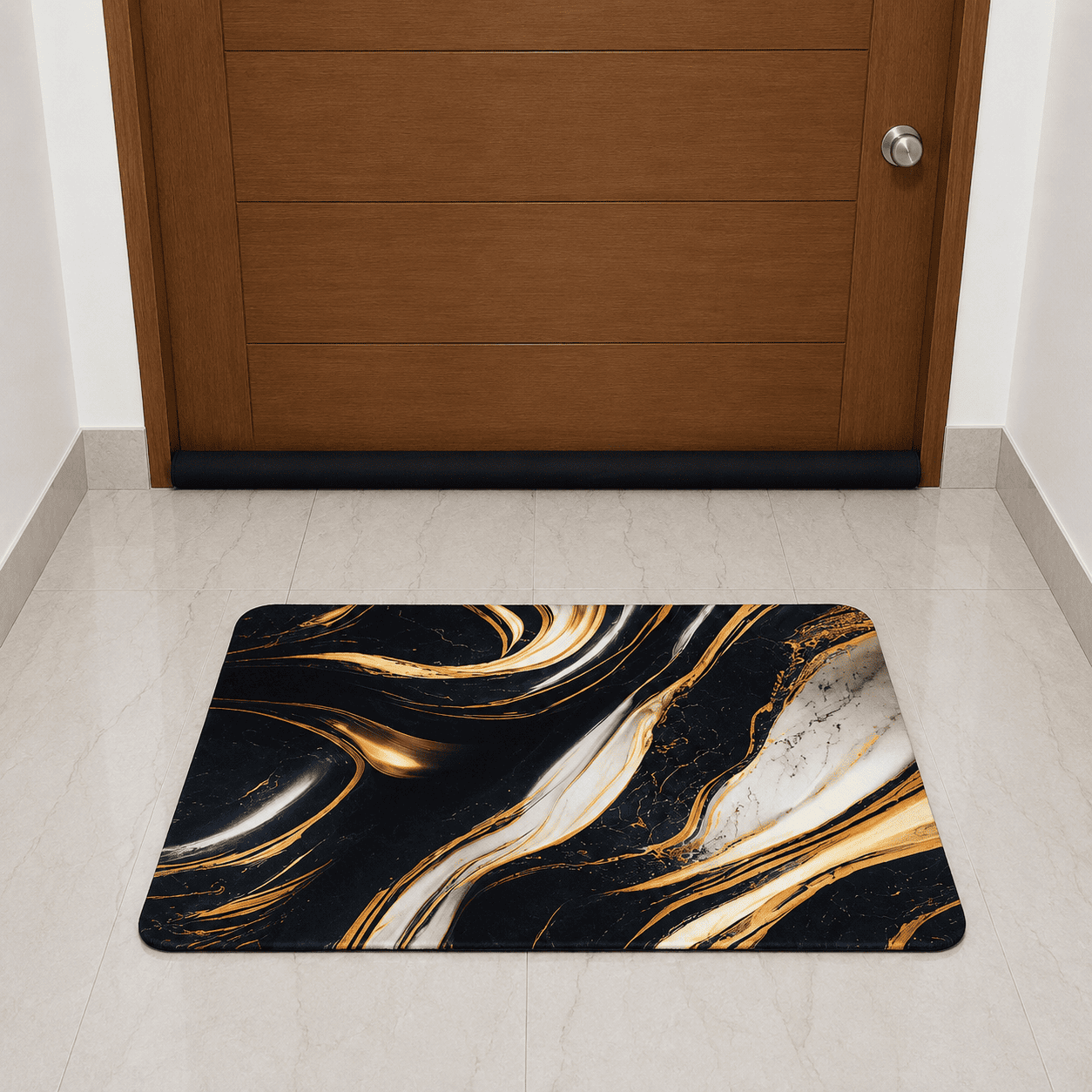 Gulzar Floral Door Mat
