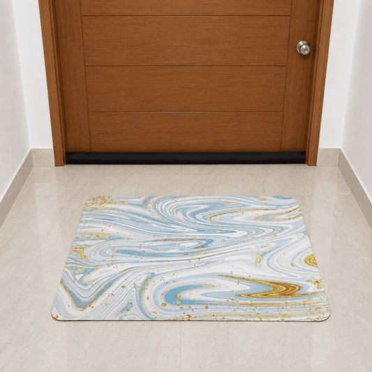 Velvet Bloom Door Mat