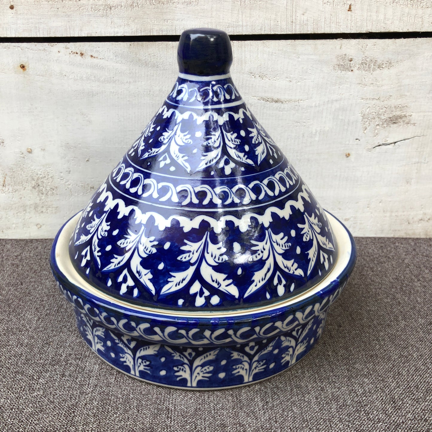 Blue Felicity Excel Bowl With Cap I