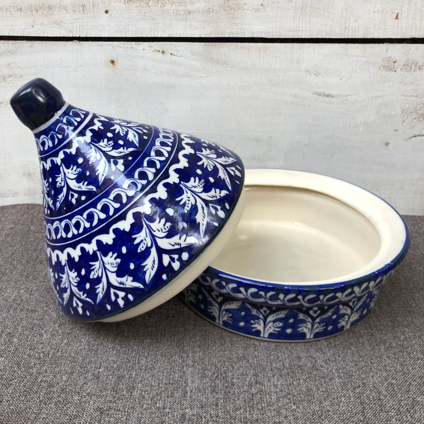 Blue Felicity Excel Bowl With Cap I