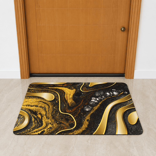 Courtyard Pattern Door Mat