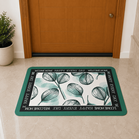 Eastern Motif Door Mat