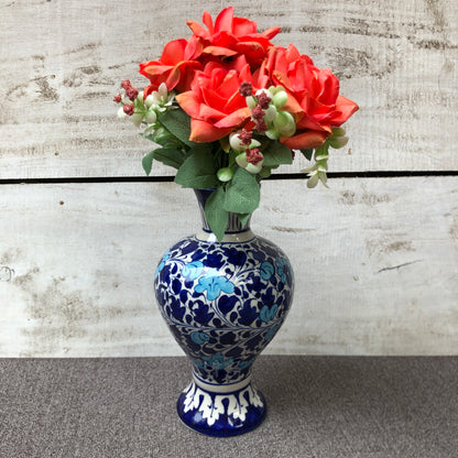 Light Serina Blue Large Surahi Vase