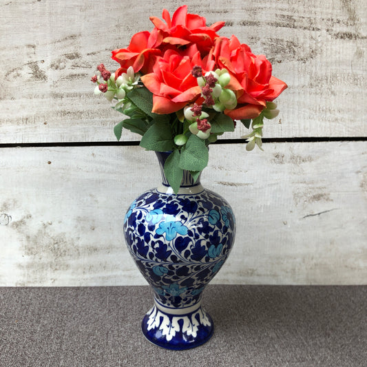 Light Serina Blue Large Surahi Vase