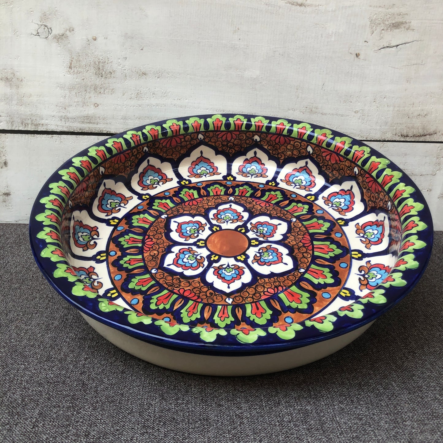 Brown Large Fruit Bowl