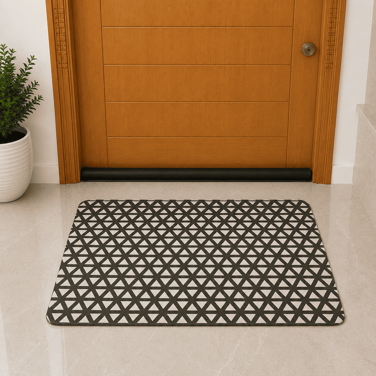 Diamond Pattern Door Mat