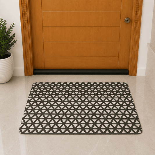 Diamond Pattern Door Mat