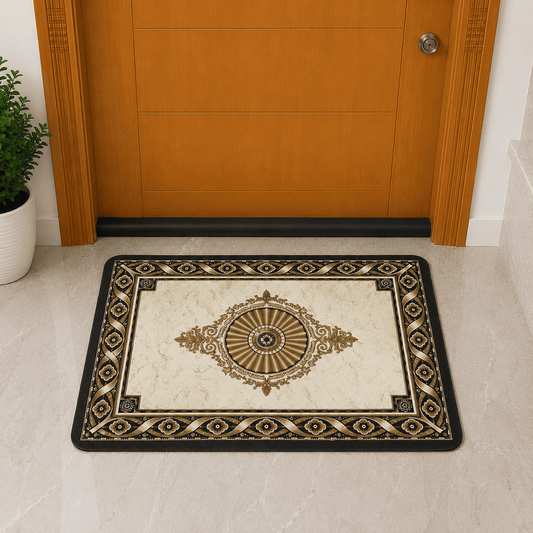 Geometric Weave Door Mat