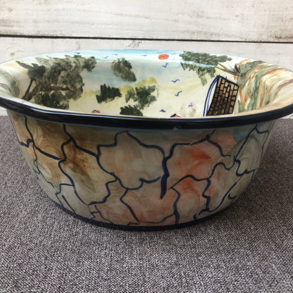 Women Art Deep Bowl