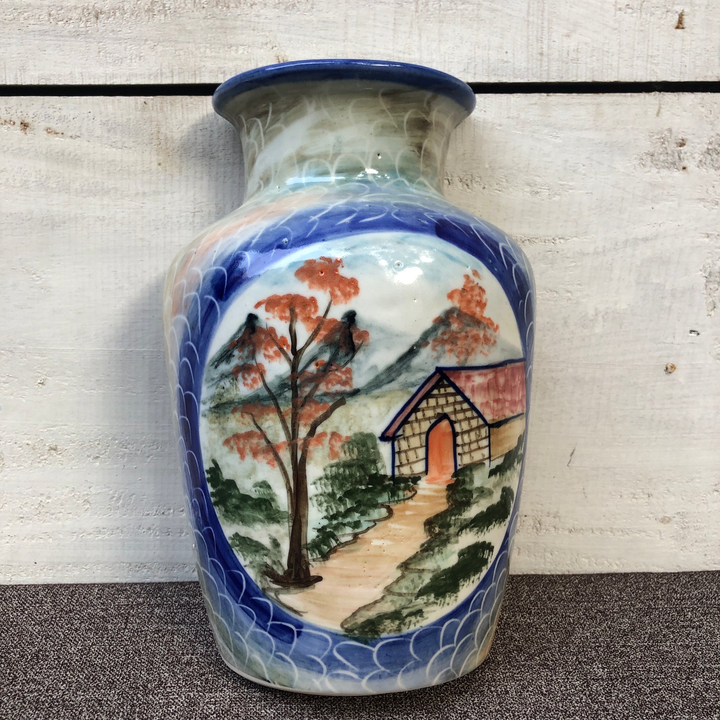 House Pattern Bottle Hanging Planter