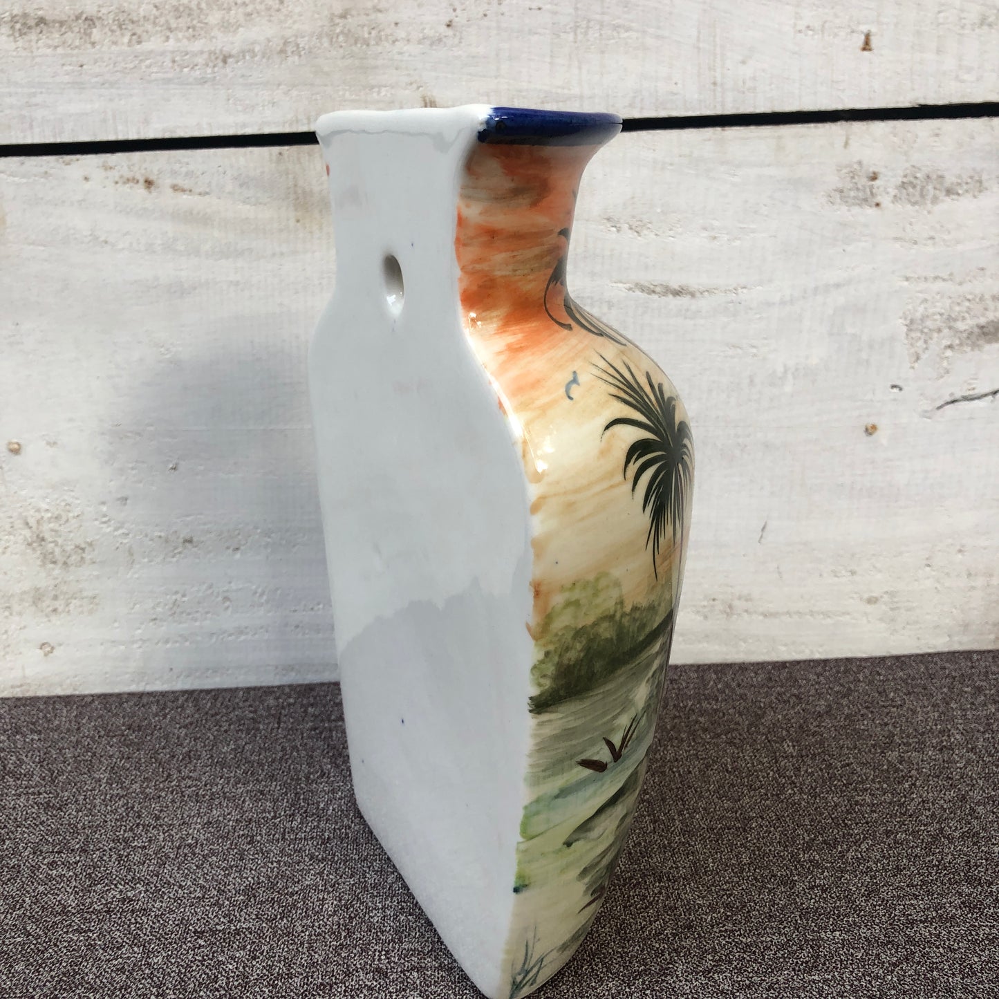 House Pattern Bottle Hanging Planter I