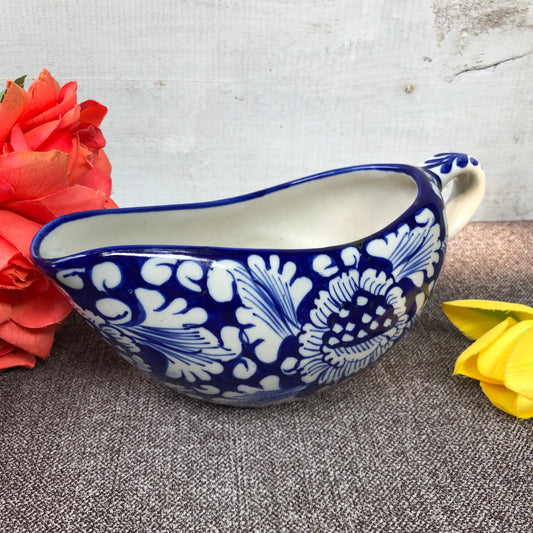 Blue Flower Raita Dish