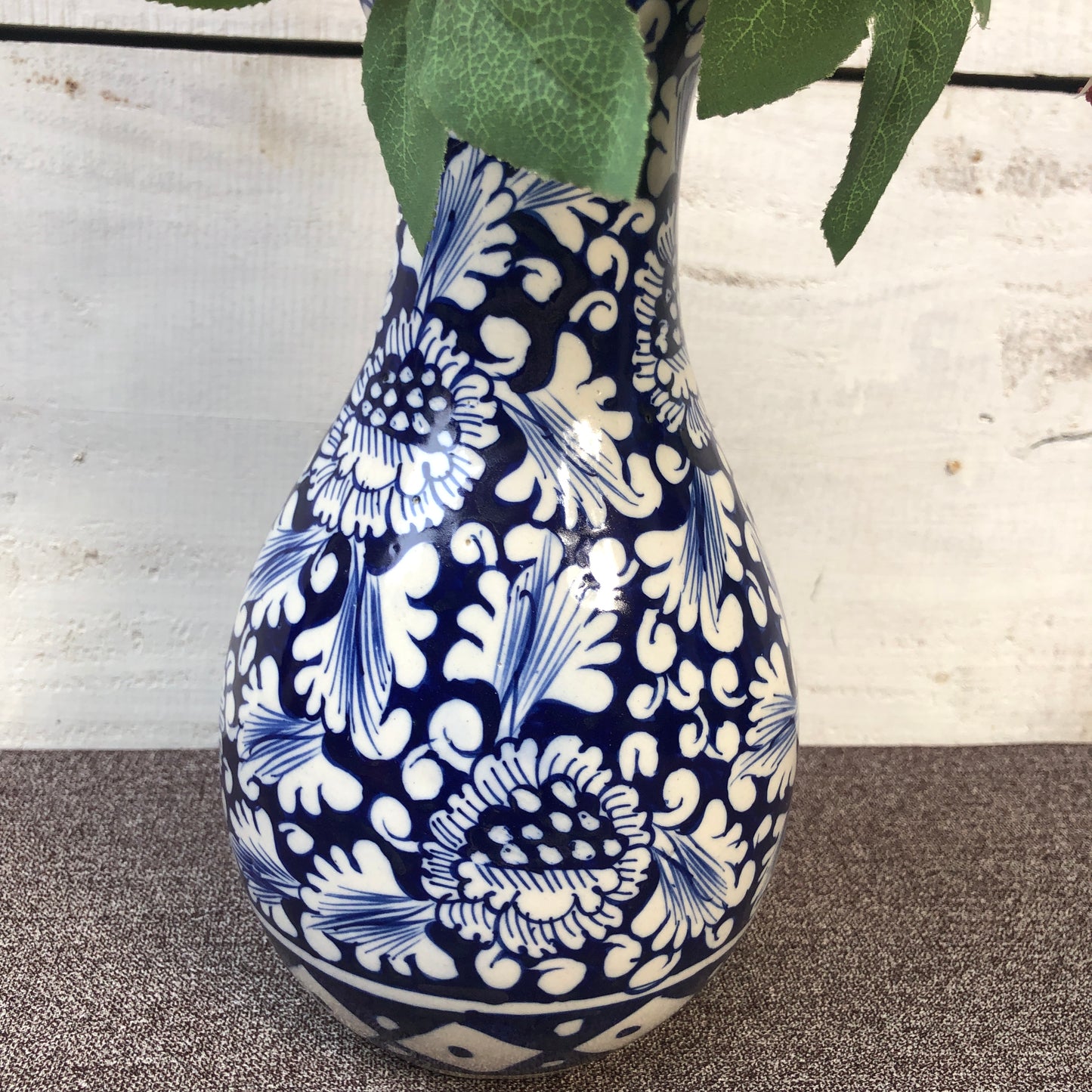 Blue Flower Vase