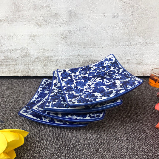 Serina Blue Tea Coaster - Set of 4