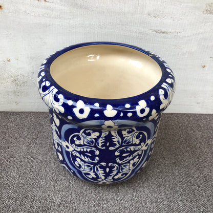 Blue Celico Medium Sized Planter