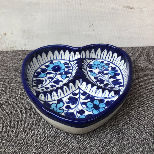 Light Serina Blue Dry Fruit Dish