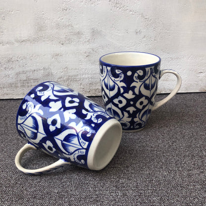 Blue Celico large mug - Set of 2