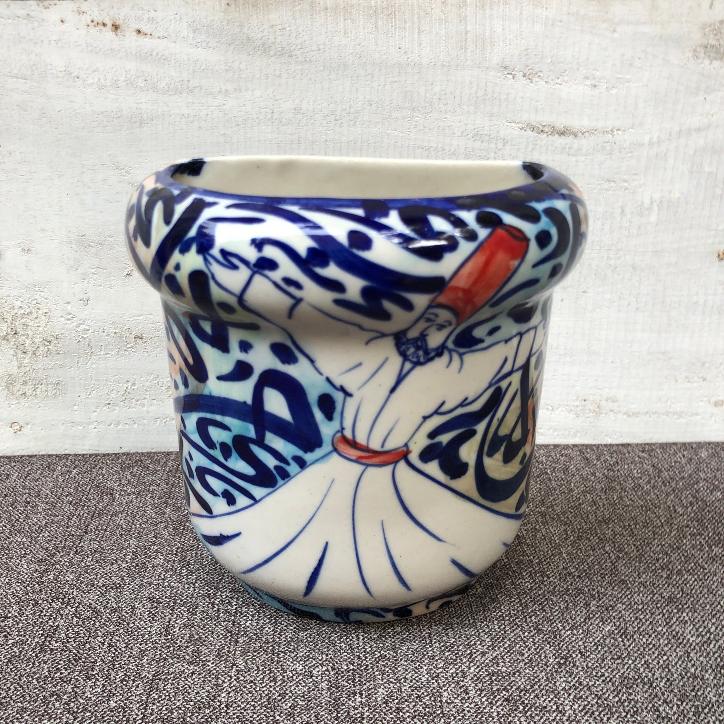 Sufi Writing Small Wall Hanging Planter