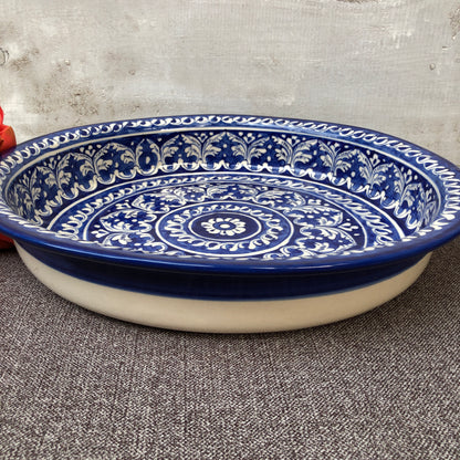 Blue Felicity Medium Fruit Bowl