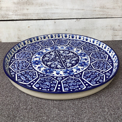 Ocean Blue Deep Pizza Platter