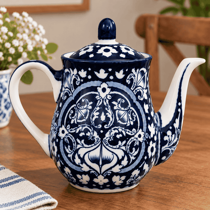 Blue Celico Tea Set