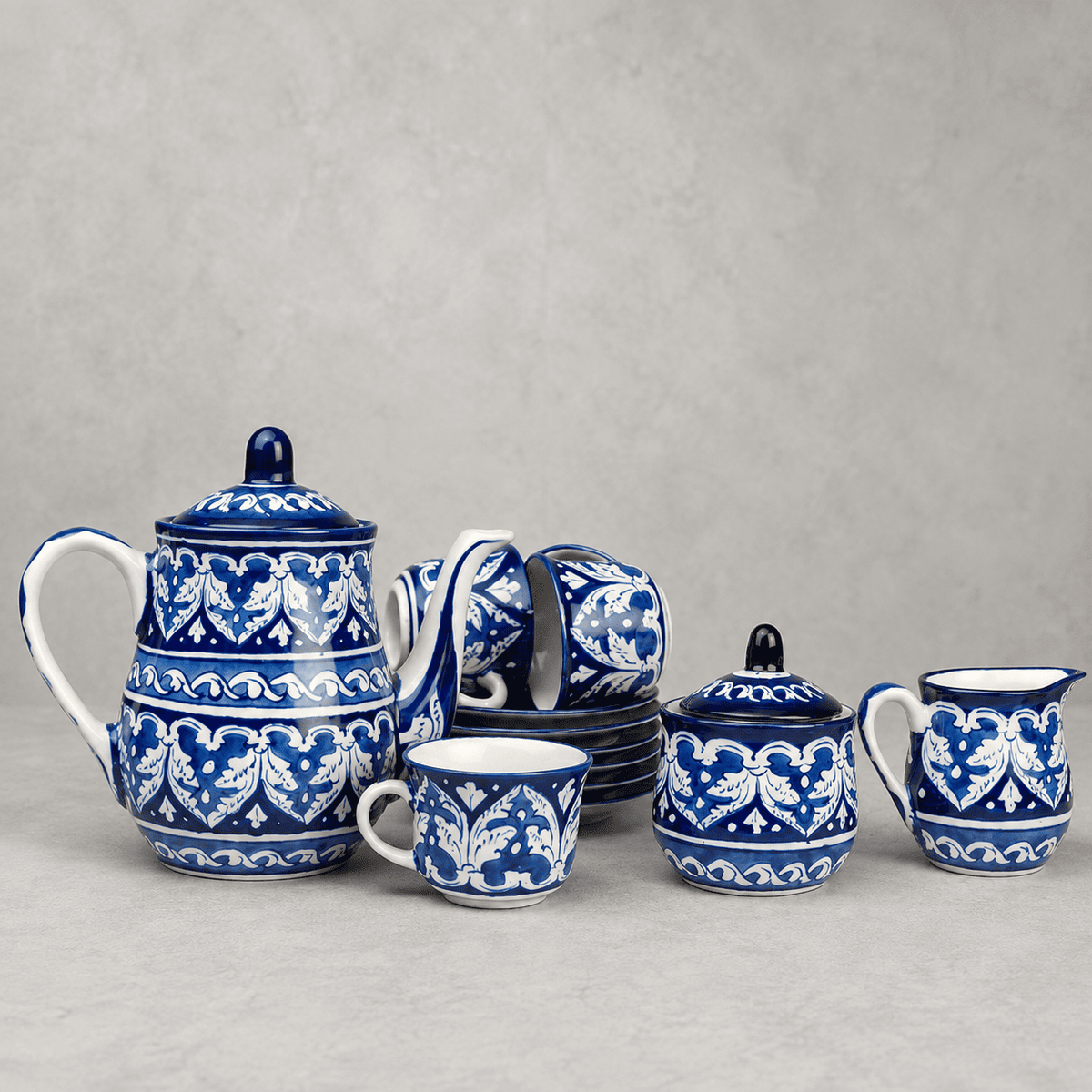 Blue Felicity Tea Set