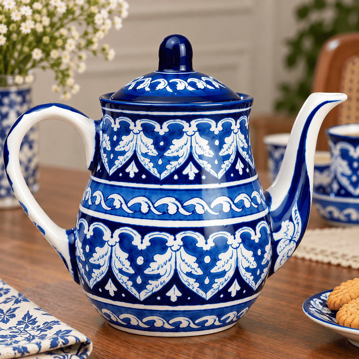 Blue Felicity Tea Set