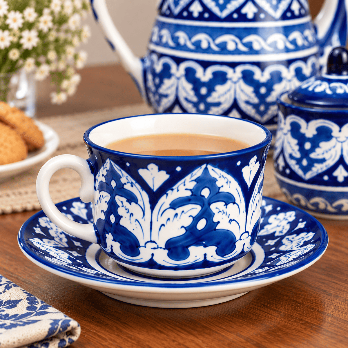 Blue Felicity Tea Set