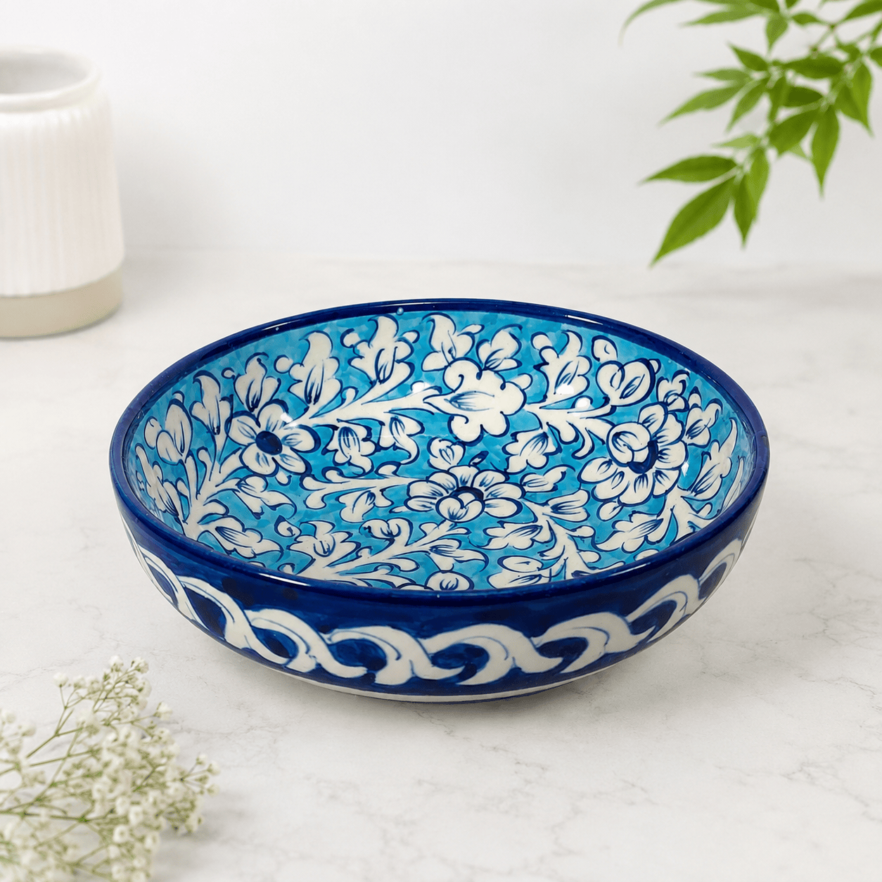 Breeze Blue Medium Bowl