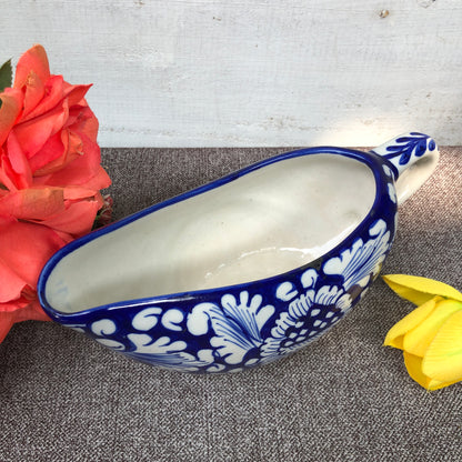 Blue Flower Raita Dish